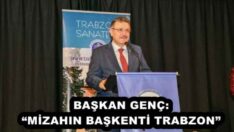 BAŞKAN GENÇ: “MİZAHIN BAŞKENTİ TRABZON”