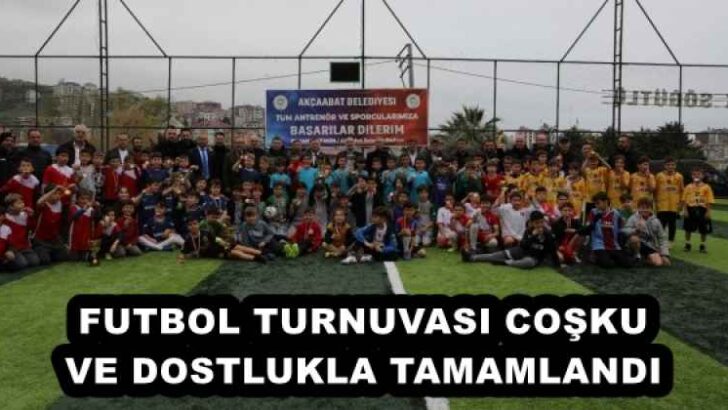 FUTBOL TURNUVASI COŞKU VE DOSTLUKLA TAMAMLANDI