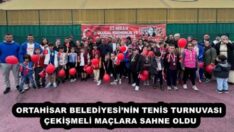 ORTAHİSAR BELEDİYESİ’NİN TENİS TURNUVASI ÇEKİŞMELİ MAÇLARA SAHNE OLDU