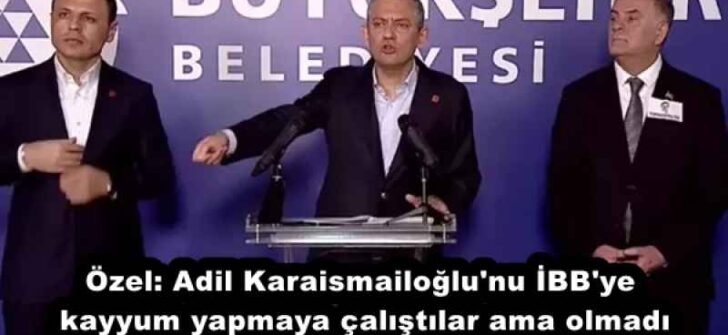 Özel: Adil Karaismailoğlu’nu İBB’ye kayyum yapmaya çalıştılar ama olmadı