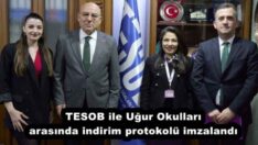 TESOB ile Uğur Okulları arasında indirim protokolü imzalandı