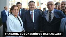 TRABZON, BÜYÜKŞEHİR’DE BAYRAMLAŞTI