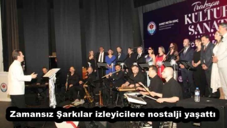 Zamansız Şarkılar izleyicilere nostalji yaşattı