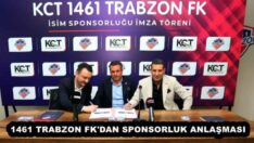 1461 TRABZON FK’DAN SPONSORLUK ANLAŞMASI