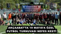 AKÇAABAT’TA 19 MAYIS’A ÖZEL FUTBOL TURNUVASI NEFES KESTİ