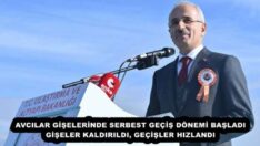 AVCILAR GİŞELERİNDE SERBEST GEÇİŞ DÖNEMİ BAŞLADI GİŞELER KALDIRILDI, GEÇİŞLER HIZLANDI