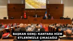BAŞKAN GENÇ: KANTARA HİZMETLERİMİZLE ÇIKACAĞIZ