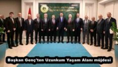 Başkan Genç’ten Uzunkum Yaşam Alanı müjdesi