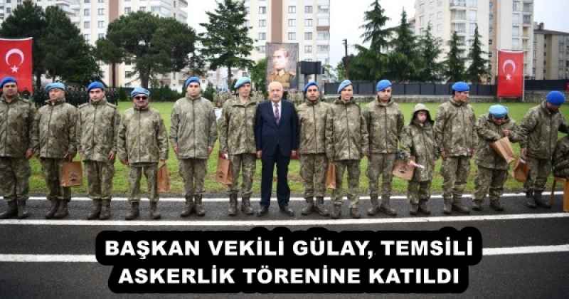 baskan_vekili_gulay_temsili_askerlik_torenine_katildi_h53050_43b21 BAŞKAN VEKİLİ GÜLAY, TEMSİLİ ASKERLİK TÖRENİNE KATILDI
