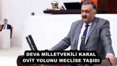 DEVA MİLLETVEKİLİ OVİT YOLUNU MECLİSE TAŞIDI