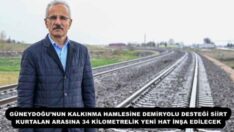 GÜNEYDOĞU’NUN KALKINMA HAMLESİNE DEMİRYOLU DESTEĞİ SİİRT-KURTALAN ARASINA 34 KİLOMETRELİK YENİ HAT İNŞA EDİLECEK