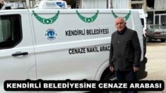 KENDİRLİ BELEDİYESİNE CENAZE ARABASI