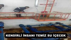 KENDİRLİ İNSANI TEMİZ SU İÇECEK