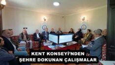 KENT KONSEYİ’NDEN ŞEHRE DOKUNAN ÇALIŞMALAR
