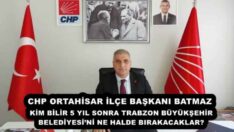 KİM BİLİR 5 YIL SONRA TRABZON BÜYÜKŞEHİR BELEDİYESİ’Nİ NE HALDE BIRAKACAKLAR?
