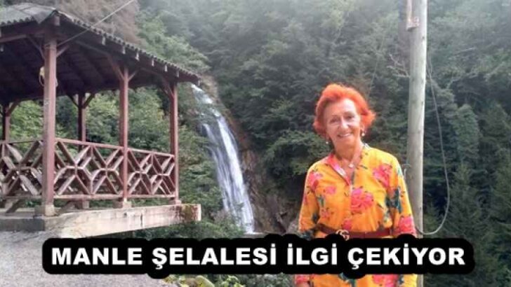 MANLE ŞELALESİ İLGİ ÇEKİYOR