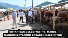 ORTAHİSAR BELEDİYESİ, KURBAN ETLERİNİ İHTİYAÇ SAHİPLERİNE ULAŞTIRACAK