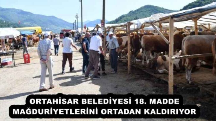 ORTAHİSAR BELEDİYESİ, KURBAN ETLERİNİ İHTİYAÇ SAHİPLERİNE ULAŞTIRACAK