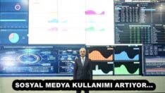 SOSYAL MEDYA KULLANIMI ARTIYOR…