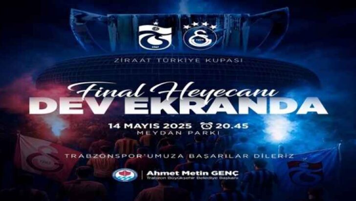 TRABZON MAÇI MEYDAN’DA İZLEYECEK