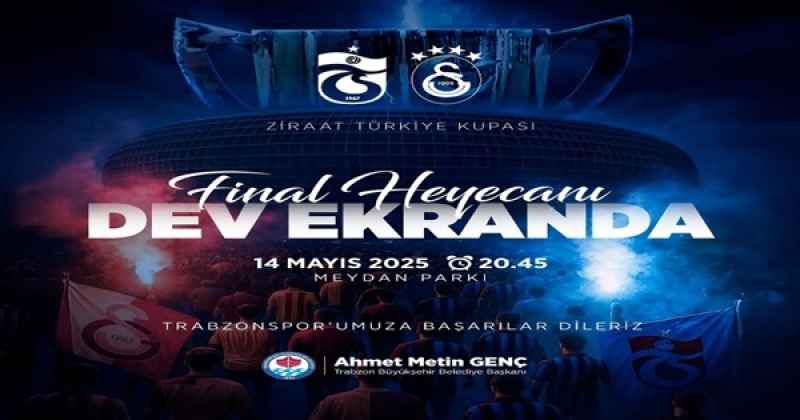 TRABZON MAÇI MEYDAN’DA İZLEYECEK