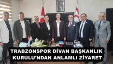 TRABZONSPOR DİVAN BAŞKANLIK KURULU’NDAN ANLAMLI ZİYARET