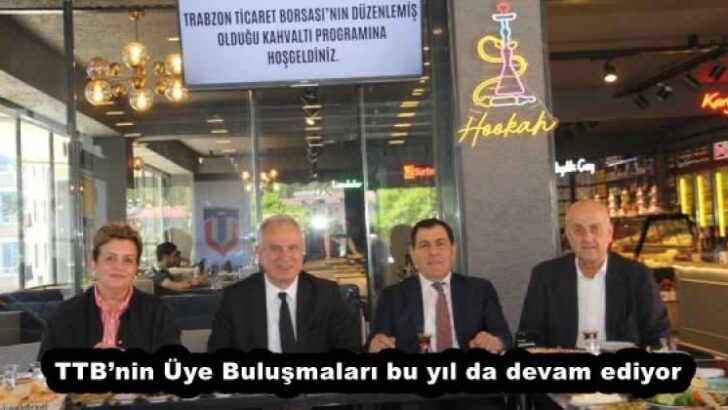 TTB’nin Üye Buluşmaları bu yıl da devam ediyor