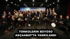 TÜRKÜLERİN BÜYÜSÜ AKÇAABAT’TA YANKILANDI