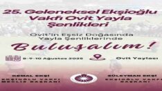 2.OVİT YAYLA ŞENLİĞİ AĞUSTOS AYINDA