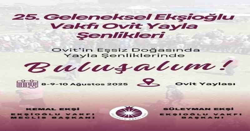 2.OVİT YAYLA ŞENLİĞİ AĞUSTOS AYINDA