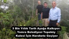 3 Bin Yıllık Tarih Ayağa Kalkıyor: Yomra Belediyesi Tepeköy Kalesi İçin Harekete Geçiyor