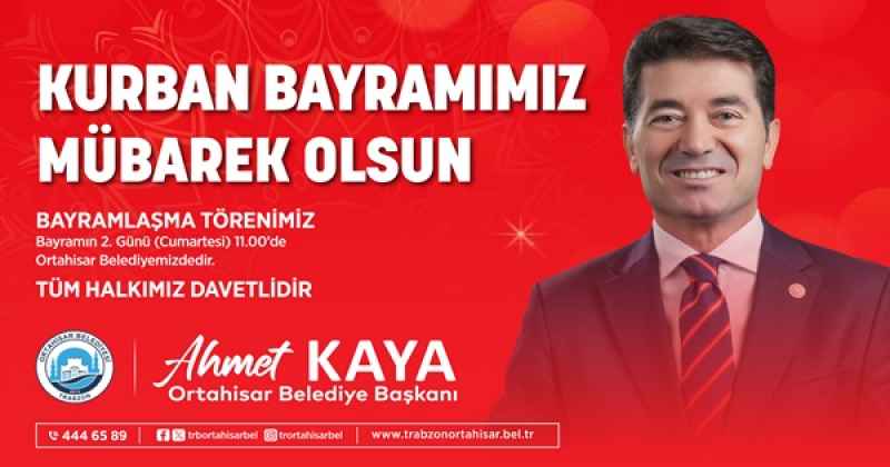 AHMET KAYA KURBAN BAYRAMI MESAJI