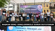 BAŞKAN GENÇ: GENÇLERİMİZLE GURUR DUYUYORUM