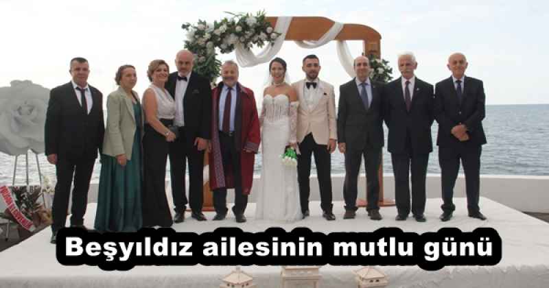 Beşyıldız ailesinin mutlu günü