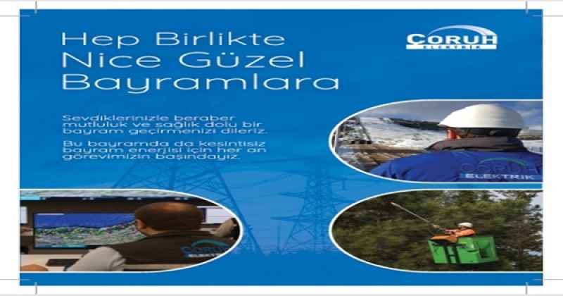 ÇORUH ELEKTRİK KURBAN BAYRAMI MESAJI