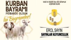 EROL SAYIN KURBAN BAYRAMI MESAJI
