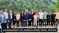 KAYMAKAMDAN LGS ÖĞRENCİLERİNE MORAL DESTEĞİ