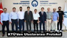 KTÜ’den Uluslararası Protokol