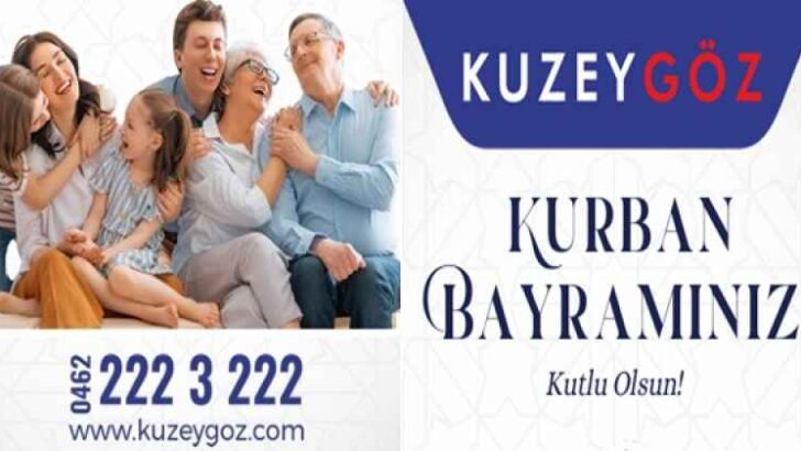KUZEY GÖZ HASTANESİ KURBAN BAYRAMI MESAJI