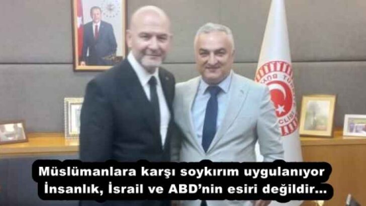 Müslümanlara karşı soykırım uygulanıyor  İnsanlık, İsrail ve ABD’nin esiri değildir…