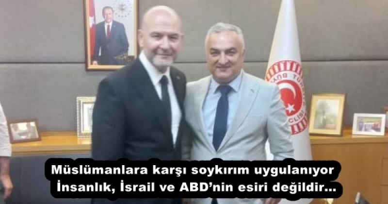 Müslümanlara karşı soykırım uygulanıyor  İnsanlık, İsrail ve ABD’nin esiri değildir…