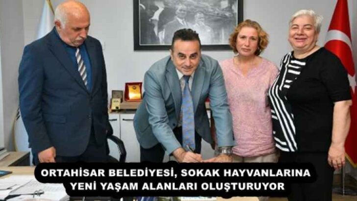 ORTAHİSAR BELEDİYESİ, SOKAK HAYVANLARINA YENİ YAŞAM ALANLARI OLUŞTURUYOR