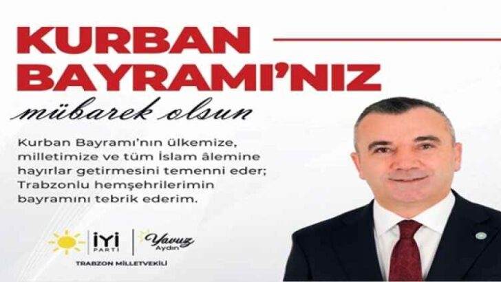 YAVUZ AYDIN KURBAN BAYRAMI MESAJI