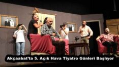 Akçaabat’ta 5. Açık Hava Tiyatro Günleri Başlıyor