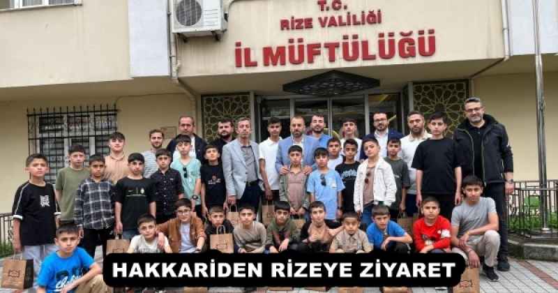 HAKKARİDEN RİZEYE ZİYARET
