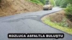 KOZLUCA ASFALTLA BULUŞTU
