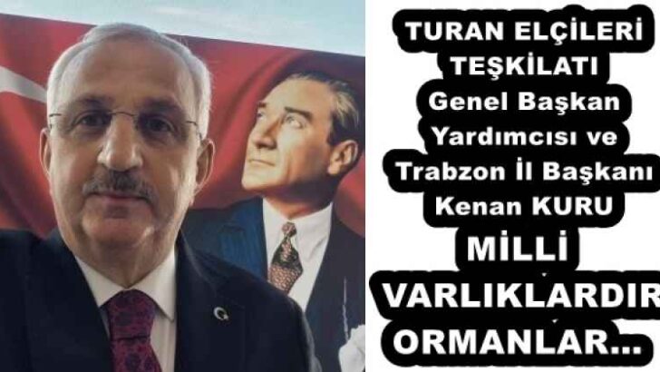 MİLLİ VARLIKLARDIR ORMANLAR…