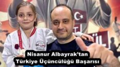 Nisanur Albayrak’tan Türkiye Üçüncülüğü Başarısı