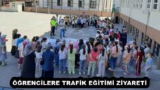 ÖĞRENCİLERE TRAFİK EĞİTİMİ ZİYARETİ