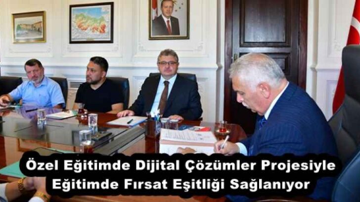 Özel Eğitimde Dijital Çözümler Projesiyle Eğitimde Fırsat Eşitliği Sağlanıyor